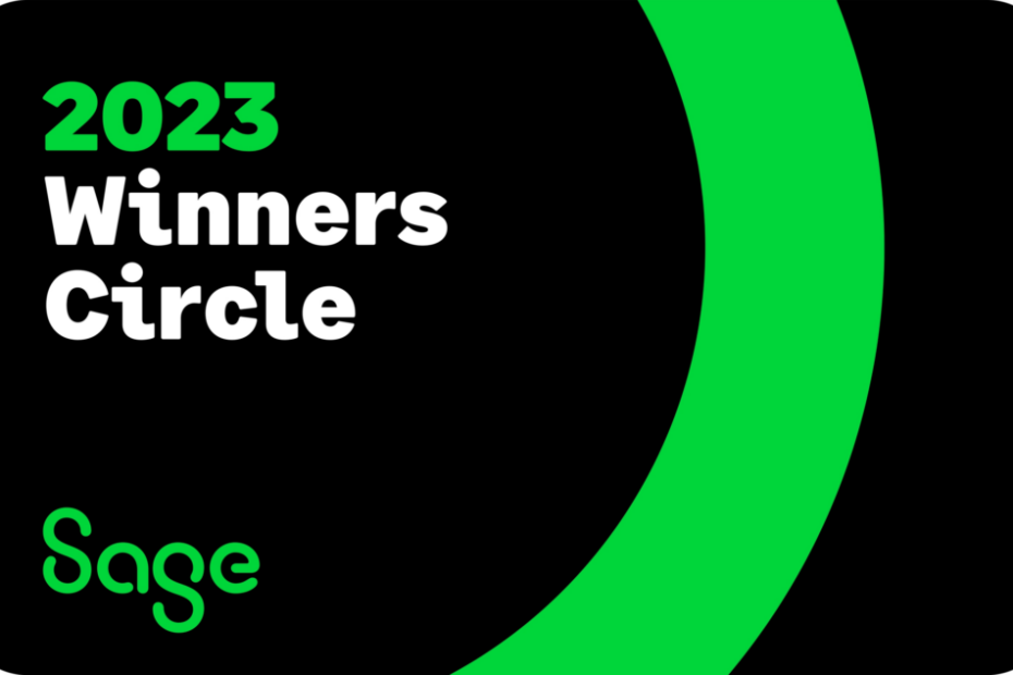 Die Desk Software & Consulting Gmbh ist Mitglied im Sage winners circle 2023.