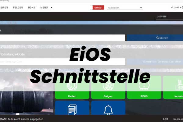 EiOs Schnittstelle