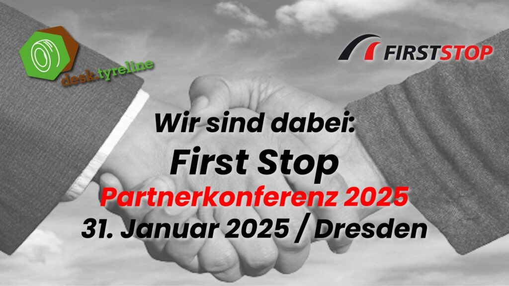 desk.tyreline live auf der First Stop Partnerkonferenz 2025 in Dresden