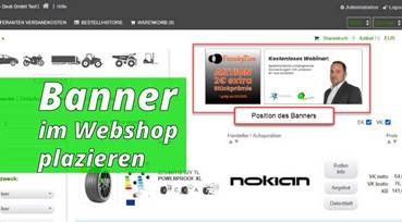 Neue Funktion im desk.tyreline Webshop: Banner mit Link oder PDF hinterlegen